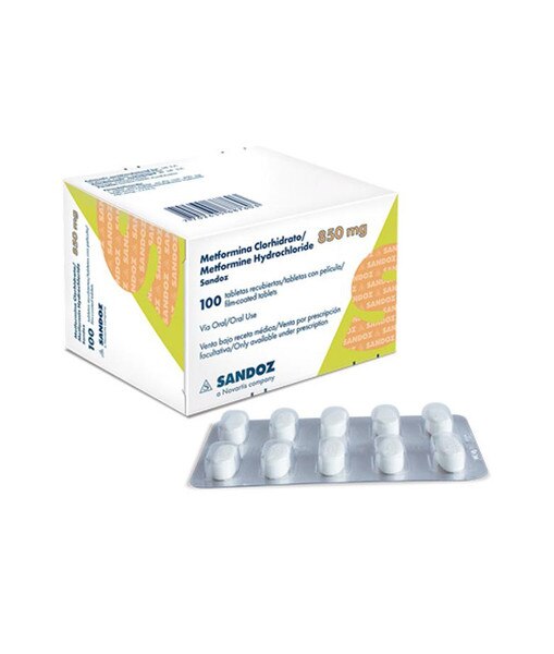 precio de metformina sandoz 850 mg