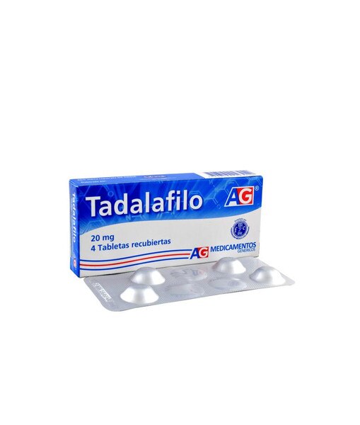 Tadalafilo 20 mg 4 comprimidos