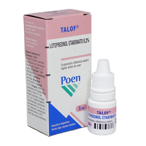 Talof Talof Oftalmico 0.002 Frasco 5 Ml Gotas